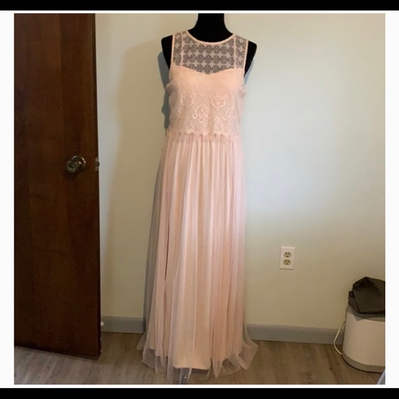 ModCloth Ballerina Pink Maxi Dress - Picture 1 of 8
